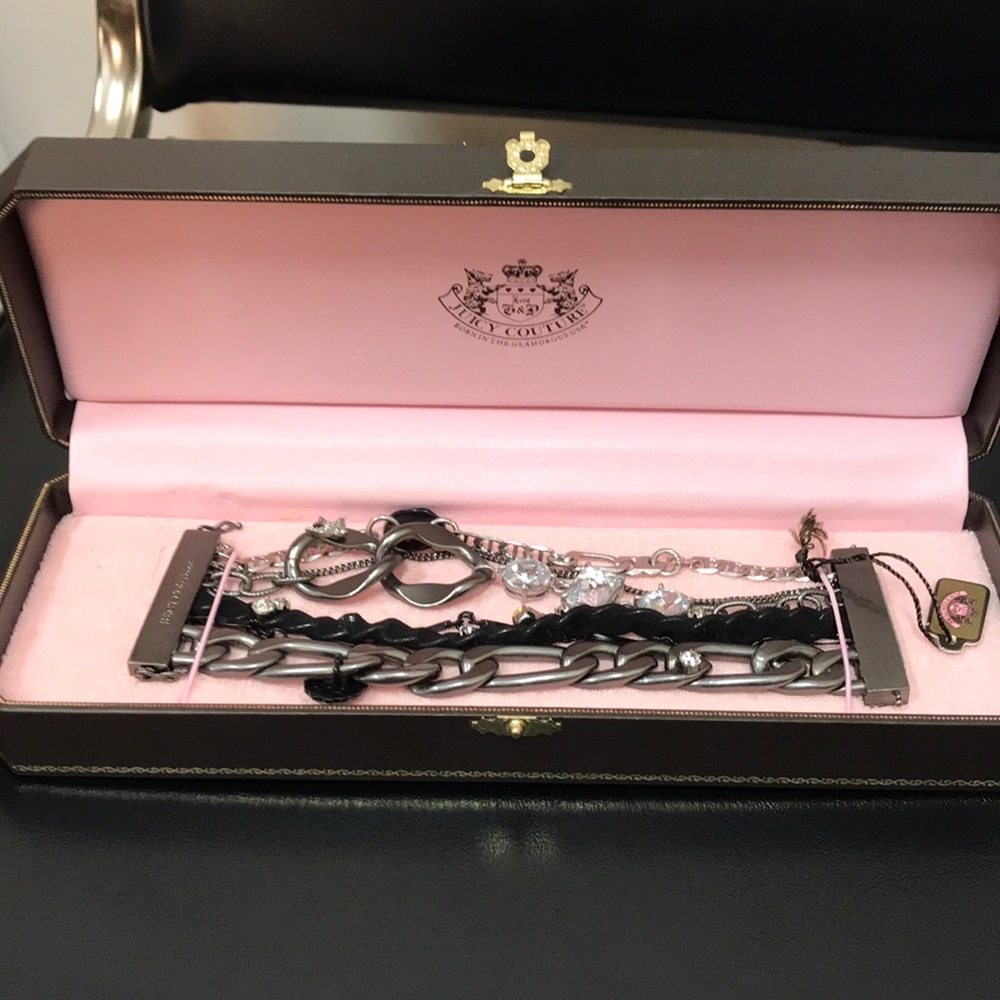 Juicy Couture Multichain/Crystal Bracelet